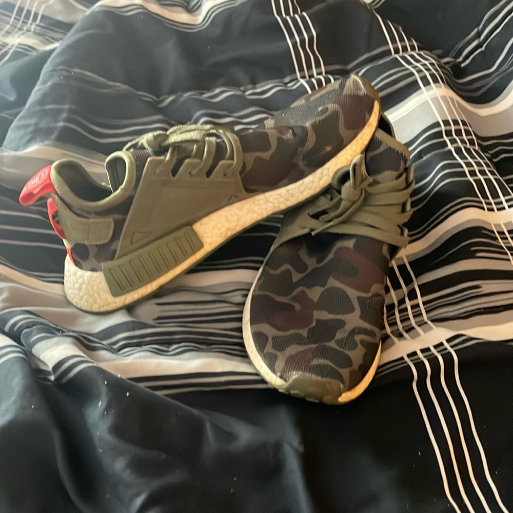 Adidas Boost NMD XR1 Men’s size 11 1/2 Olive Camo Duck Cargo BA7232